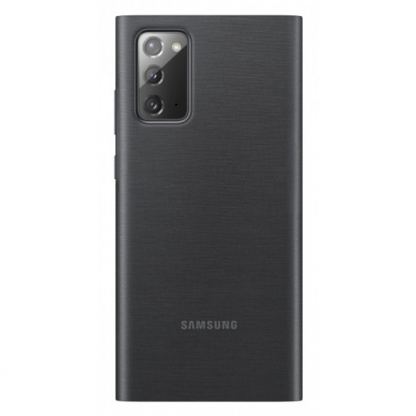 Samsung LED View Cover EF-NN980PBEGEU - оригинален калъф, през който виждате информация от дисплея за Samsung Note 20 (черен) 2