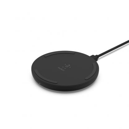 Belkin Boost Charge Wireless Charging Pad 10W - поставка (пад) за безжично зареждане за Apple, Samsung, LG, Sony и други QI съвместими устройства (черен) 3