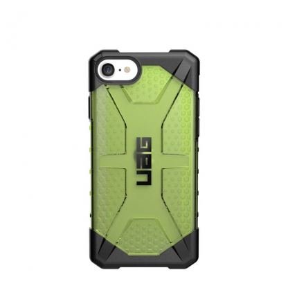 Urban Armor Gear Plasma Case - удароустойчив хибриден кейс за iPhone SE (2020), iPhone 8, iPhone 7, iPhone 6S, iPhone 6 (зелен) 4