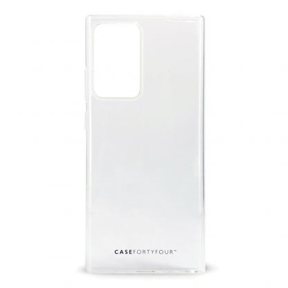Case FortyFour No.1 Case - силиконов (TPU) калъф за Samsung Galaxy Note 20 Ultra (прозрачен) 2