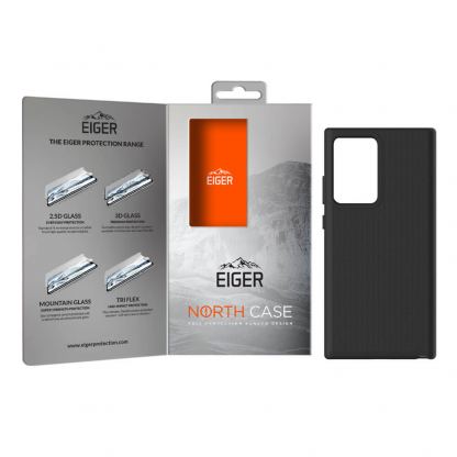 Eiger North Case - хибриден удароустойчив кейс за Samsung Galaxy Note 20 Ultra (черен) 2