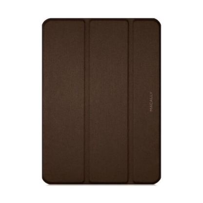 Macally Stand Case - полиуретанов калъф и поставка за iPad Pro 11 (2018), iPad Pro 11 (2020) (кафяв) 4