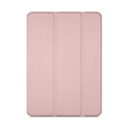 Macally Stand Case - полиуретанов калъф и поставка за iPad Pro 11 (2018), iPad Pro 11 (2020) (розов) 2