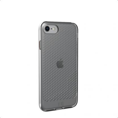 Urban Armor Gear Lucent Case - удароустойчив силиконов калъф за iPhone SE (2020), iPhone 8, iPhone 7 (прозрачен)  4