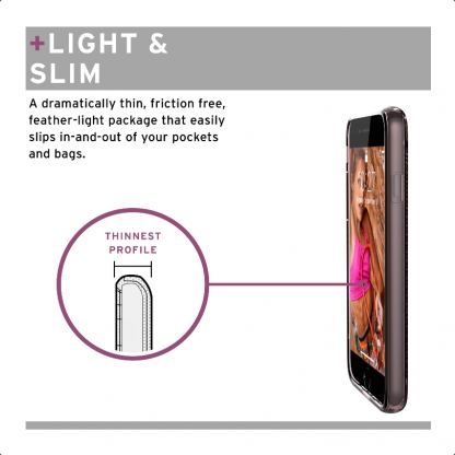 Urban Armor Gear Lucent Case - удароустойчив силиконов калъф за iPhone SE (2020), iPhone 8, iPhone 7 (розов-прозрачен)  7
