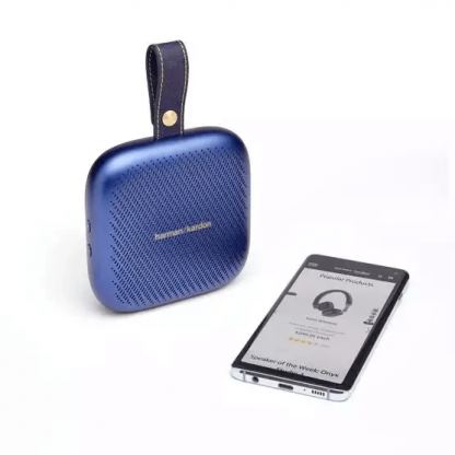 Harman Kardon Neo - преносим безжичен аудио спийкър за мобилни устройства (син) 5