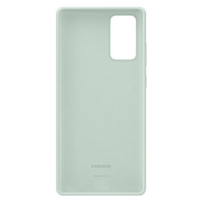 Samsung Silicone Cover Case EF-PN980TBEGEU - оригинален силиконов кейс за Samsung Galaxy Note 20 (зелен) 4