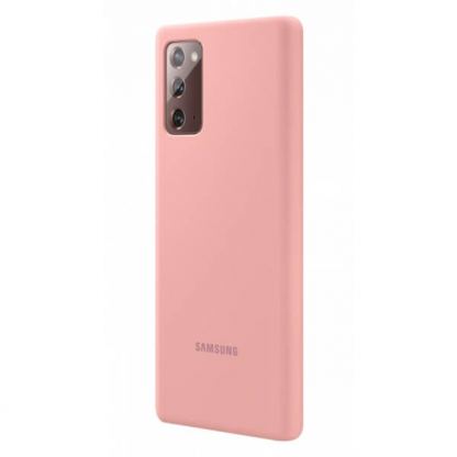 Samsung Silicone Cover Case EF-PN980TBEGEU - оригинален силиконов кейс за Samsung Galaxy Note 20 (розов) 2
