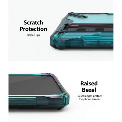 Ringke Fusion X Case - хибриден удароустойчив кейс за Huawei P40 Pro (син) 4