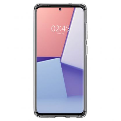 Spigen Crystal Flex Case - тънък качествен силиконов (TPU) калъф за Samsung Galaxy S20 (прозрачен)  2