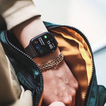 Green Cell Clarity Tempered Glass Protector - калено стъклено защитно покритие с извити ръбове за дисплея на Apple Watch 44мм (2 броя) 4