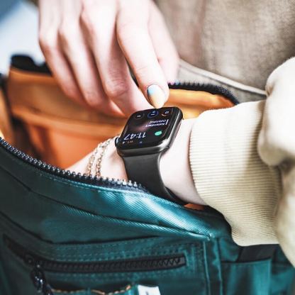 Green Cell Clarity Tempered Glass Protector - калено стъклено защитно покритие с извити ръбове за дисплея на Apple Watch 44мм (2 броя) 6