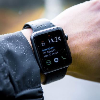 Green Cell Clarity Tempered Glass Protector - калено стъклено защитно покритие с извити ръбове за дисплея на Apple Watch 44мм (2 броя) 7