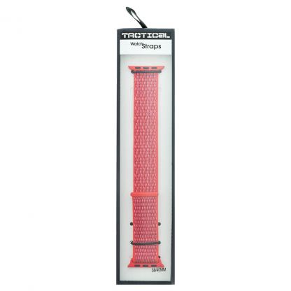 Tactical 533 Nylon Sport Band - текстилна каишка за Apple Watch 38мм, 40мм (розов) 2