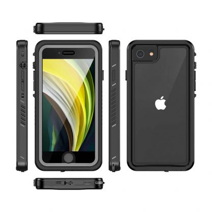 Eiger Avalanche Case - ударо и водоустойчив кейс за iPhone SE (2020), iPhone 8, iPhone 7 (черен) 4