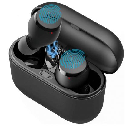 Edifier TWS X3 True Wireless Stereo Earbuds - безжични блутут слушалки с кейс за мобилни устройства (черен)  2