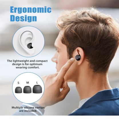 Edifier TWS X3 True Wireless Stereo Earbuds - безжични блутут слушалки с кейс за мобилни устройства (черен)  5