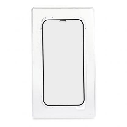 Torrii BodyGlass 3D Full Cover Anti-Bacterial Glass - калено стъклено защитно покритие с антибактериално покритие за целия дисплей на iPhone 12 mini (прозрачен-черен) 2