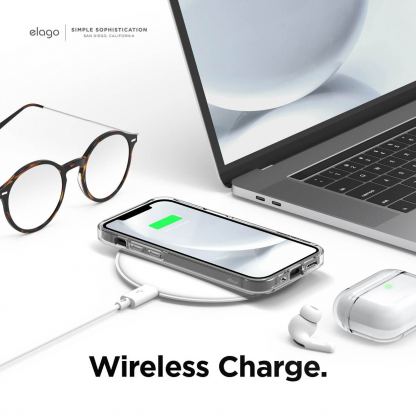 Elago Hybrid Case - хибриден удароустойчив кейс за iPhone 12 mini (тъмносин) 7