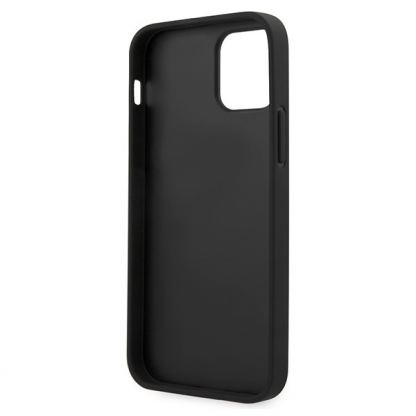 BMW M Collection PU Carbon Hard Case - кожен кейс за iPhone 12, iPhone 12 Pro (черен) 5