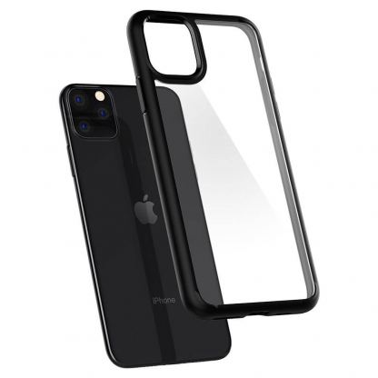 Spigen Ultra Hybrid Case - хибриден кейс с висока степен на защита за iPhone 11 Pro (черен) 8