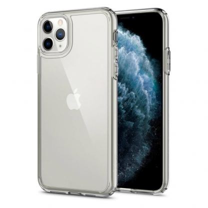 Spigen Ultra Hybrid Case - хибриден кейс с висока степен на защита за iPhone 11 Pro (прозрачен) 2