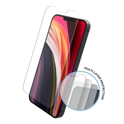 Eiger Tri Flex High Impact Film Screen Protector - качествено защитно покритие за дисплея на iPhone 12 Pro Max (един брой) 5