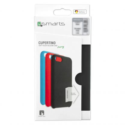 4smarts Cupertino Silicone Case - тънък силиконов (TPU) калъф за iPhone 12, iPhone 12 Pro (черен) 3