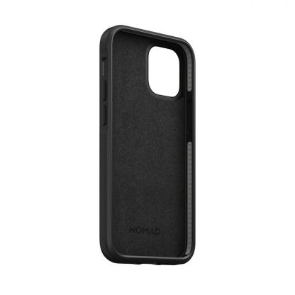 Nomad Leather Rugged Case - кожен (естествена кожа) кейс за iPhone 12 Mini (кафяв) 2
