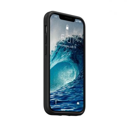 Nomad Leather Rugged Case - кожен (естествена кожа) кейс за iPhone 12 Mini (кафяв) 4