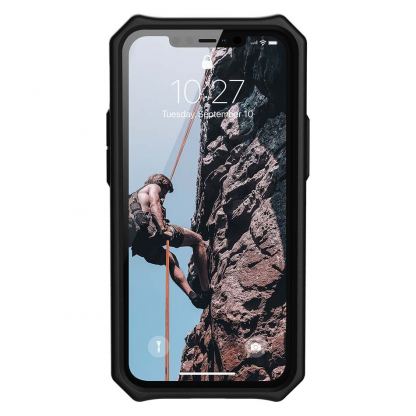 Urban Armor Gear Monarch Case - удароустойчив хибриден кейс за iPhone 12 Mini (черен) 5