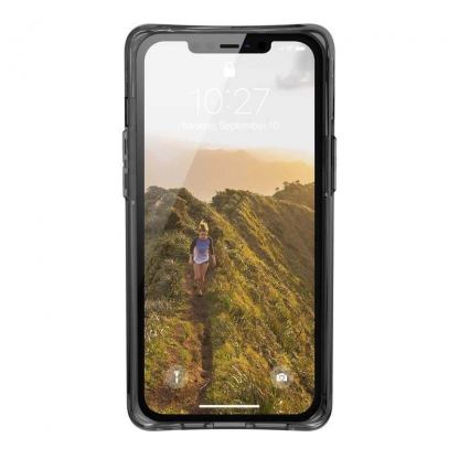 Urban Armor Gear U Mouve Case - удароустойчив хибриден кейс за iPhone 12 Pro Max (черен-прозрачен) 2
