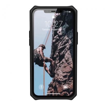 Urban Armor Gear Monarch Case - удароустойчив хибриден кейс за iPhone 12 Pro Max (черен) 3