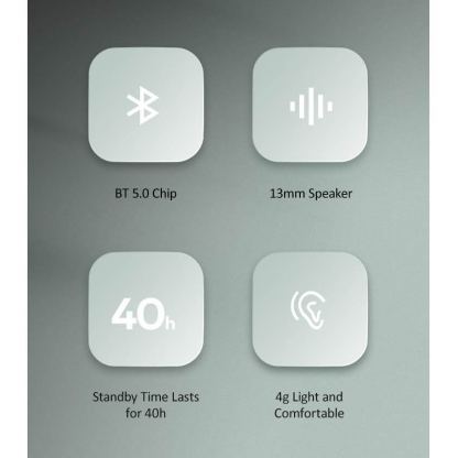 USAMS SD001 TWS Earbuds  - безжични блутут слушалки със зареждащ кейс (тъмносин) 2