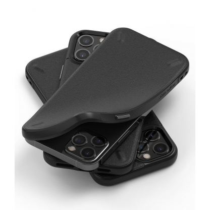 Ringke Onyx Case - силиконов (TPU) калъф за iPhone 12 Pro Max (черен) 5