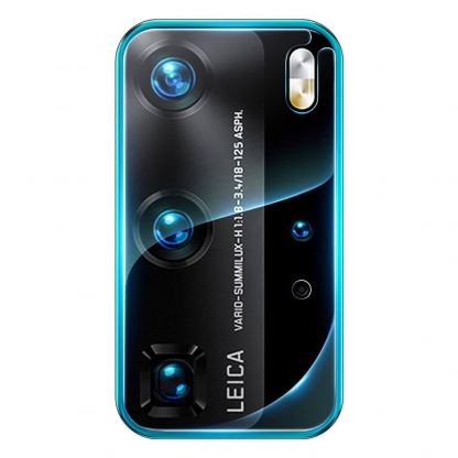 Baseus Lens Tempered Glass Protector - предпазно стъклено покритие за камерата на Huawei P40 Pro (прозрачни) (2 броя) 3