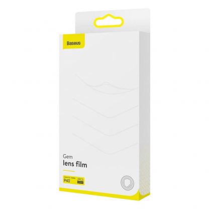Baseus Lens Tempered Glass Protector - предпазно стъклено покритие за камерата на Huawei P40 (прозрачни) (2 броя) 5