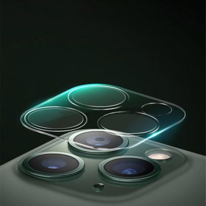 Wozinsky Full Camera Glass - предпазен стъклен протектор за камерата на iPhone 12 mini (прозрачен) 2