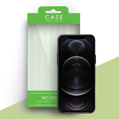 Case FortyFour No.100 Case - рециклируем хибриден кейс за iPhone 12 Pro Max (черен) 2