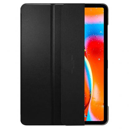 Spigen Case Smart Fold - кожен кейс и поставка за iPad Pro 11 (2020), iPad Pro 11 (2018) (черен) 4