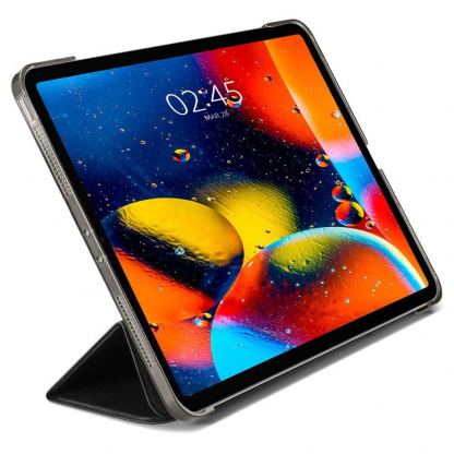 Spigen Case Smart Fold - кожен кейс и поставка за iPad Pro 11 (2020), iPad Pro 11 (2018) (черен) 5