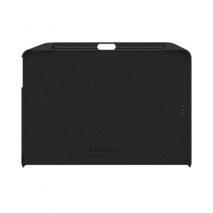 SwitchEasy CoverBuddy Case - поликарбонатов кейс (с отделение за Apple Pencil 2) за iPad Air 4 (2020) (съвместим с Apple Smart Keyboard, Magic Keyboard, Smart Folio) (черен) 6