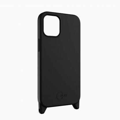 SwitchEasy Play Case - силиконов (TPU) калъф с въженце за носене за iPhone 12 mini (черен) 4