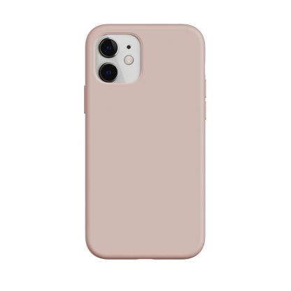 SwitchEasy Skin Case - силиконов (TPU) калъф за iPhone 12, iPhone 12 Pro (розов) 2