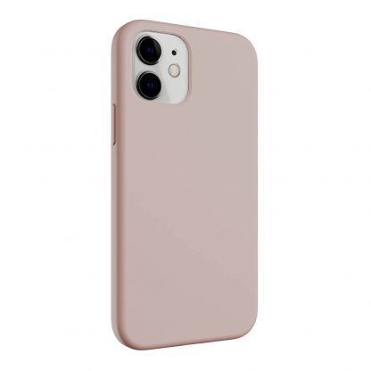 SwitchEasy Skin Case - силиконов (TPU) калъф за iPhone 12, iPhone 12 Pro (розов) 3