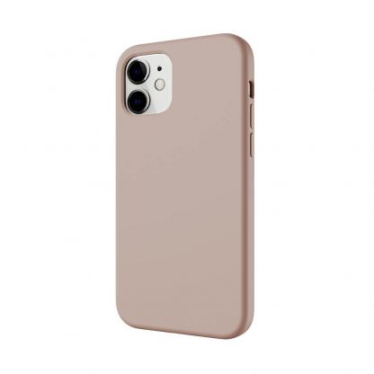 SwitchEasy Skin Case - силиконов (TPU) калъф за iPhone 12, iPhone 12 Pro (розов) 4