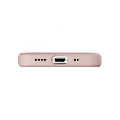 SwitchEasy Skin Case - силиконов (TPU) калъф за iPhone 12, iPhone 12 Pro (розов) 6