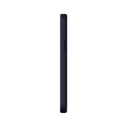 SwitchEasy Skin Case - силиконов (TPU) калъф за iPhone 12, iPhone 12 Pro (тъмносин) 5