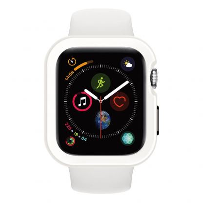 SwitchEasy Colors Case - термополиуретанов удароустойчив кейс за Apple Watch 44mm (бял) 4