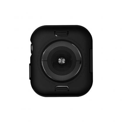 SwitchEasy Colors Case - термополиуретанов удароустойчив кейс за Apple Watch 44mm (черен) 3